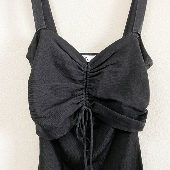 Zara Black Mini Dress - Picture 2 of 4